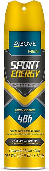 Above Desodorante Aerosol Men Sport Energy 150 ml