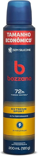 Bozzano Desodorante Extreme Sport Aerossol Antitranspirante Masculino 200 ml