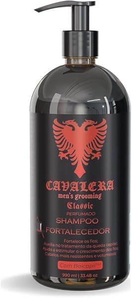 Cavalera Shampoo Classic Fortalecedor 990 ml