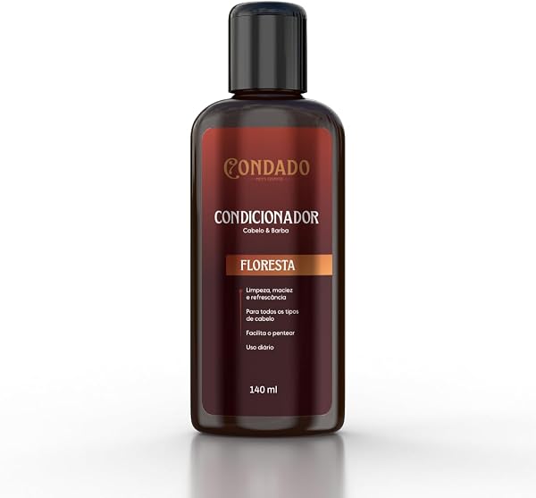 Condicionador Condado Oceano Floresta Masculino Cabelo, Barba e Bigode 140 ml