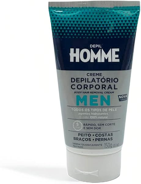 Depil Homme Creme Depilatório Masculino 150 g