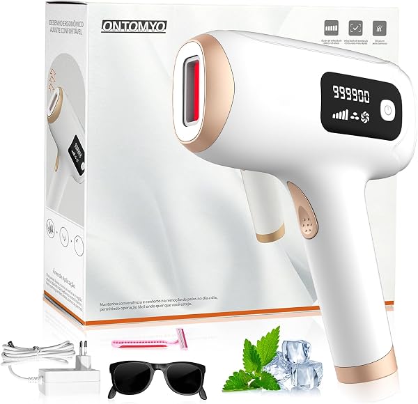 Depilador IPL IceCooling Ontomyo, Corpo Todo