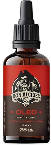 Don Alcides Óleo para Barba Barba Negra 25 ml