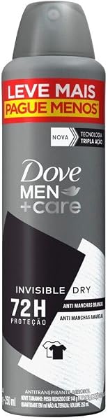 Dove Antitranspirante Aerosol Men+Care Invisible Dry 250 ml