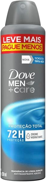 Dove Men+Care Antitranspirante Aerossol Proteção Total 250 ml