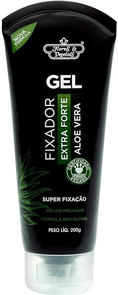 Flores & Vegetais Gel Fixador Extra Forte 200g
