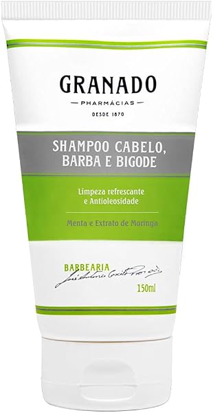 Granado Shampoo Cabelo, Barba e Bigode 150 ml