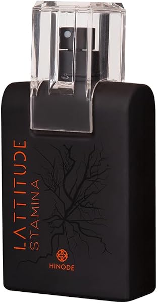 Hinode Lattitude Stamina Perfume Masculino Amadeirado, Spray Corporal, 100 ml
