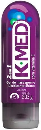 K-med 2 Em 1 Gel De Massagem E Lubrificante Íntimo