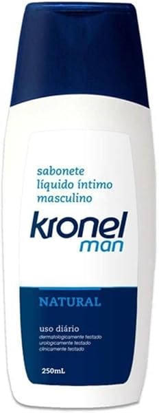 Kronel Man Natural Sabonete Líquido Íntimo Masculino 250 ml