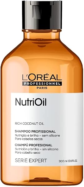 L'Oréal Professionnel NutriOil Shampoo de Nutrição Intensa com Óleo de Coco 300 ml