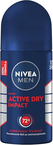 NIVEA MEN Desodorante Antitranspirante Roll On Dry Impact 50 ml