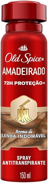 Old Spice Desodorante Antitranspirante Aerossol Amadeirado 150ml