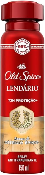 Old Spice Desodorante Antitranspirante Aerossol Lendário 150 ml