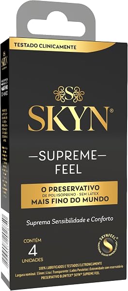 SKYN Preservativo Supreme Feel, 4 Unidades