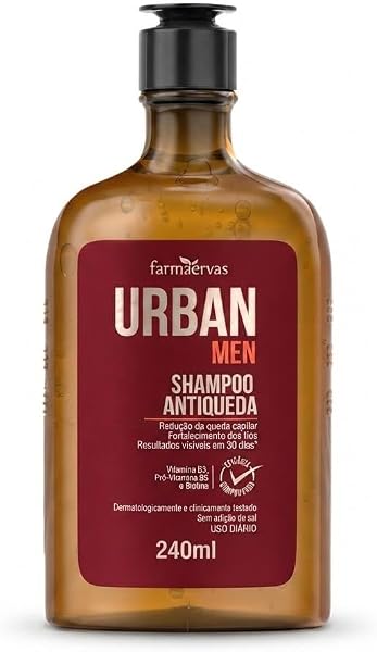 Urban Men Shampoo Antiqueda Fortalecedor 240 ml