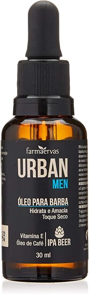 Urban Óleo para Barba Men IPA Incolor 30 ml