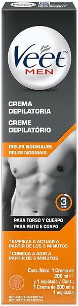Veet For Men Creme Depilatório Corporal 180 ml